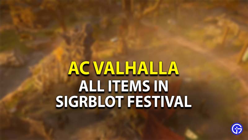 all items in sigrblot festival ac valhalla