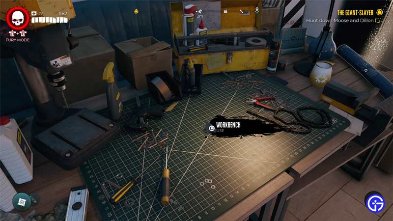 dead island 2 workbench and repair weapons