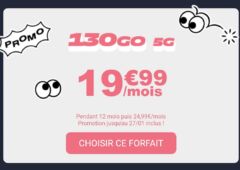 Forfait 5G NRJ mobile