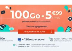 forfait Cdiscount Mobile 100 Go