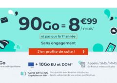 forfait Cdiscount Mobile 90 Go