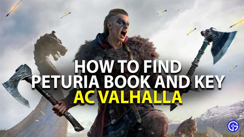 how to get peturia book key in assassins creed valhalla