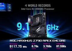 Intel Core i9 14900KS record