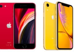 iphone se 2020 vs iphone xr