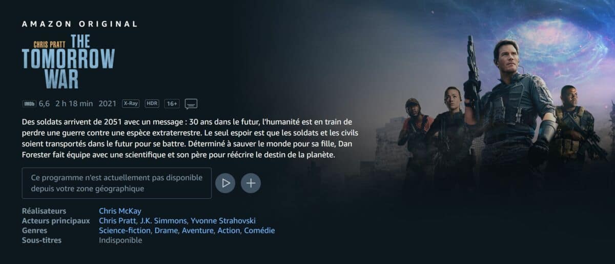 PureVPN en France pour accès à Amazon Prime Video