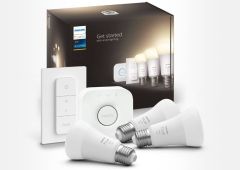 pack demarrage Philips Hue 3 ampoules pont variateur