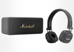 pack Marshall enceinte Emberton II casque Major IV