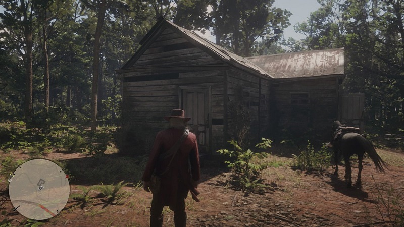 Red Dead Redemption 2 Shack location