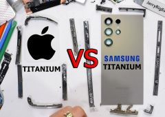 S24 Ultra vs iPhone 15 Pro Max titane