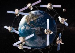 Satellites autour de la Terre