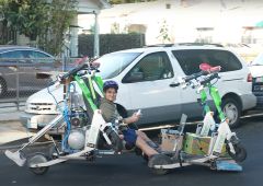 voiture trottinettes