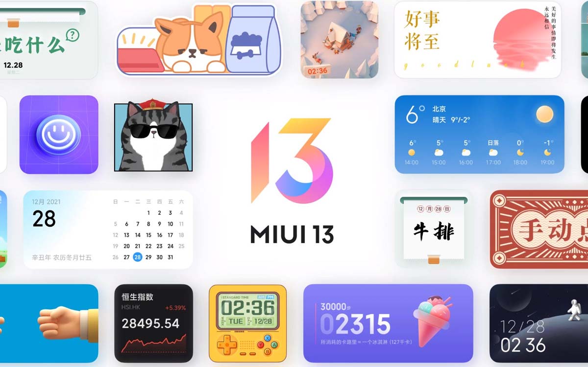 miui 13 appareils