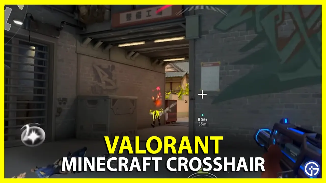 Valorant Minecraft Crosshair